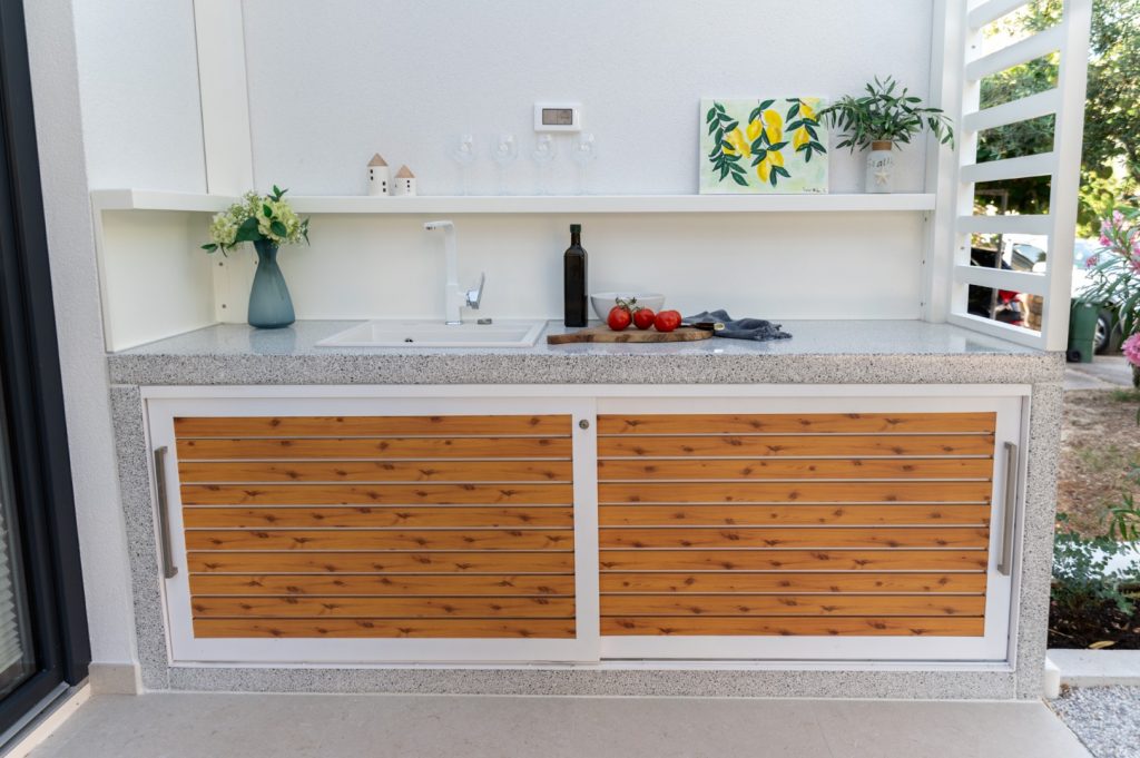 letna kuhinja načrt