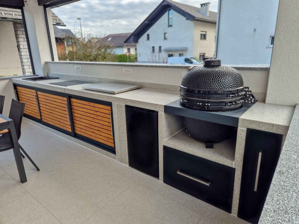 betonska letna kuhinja